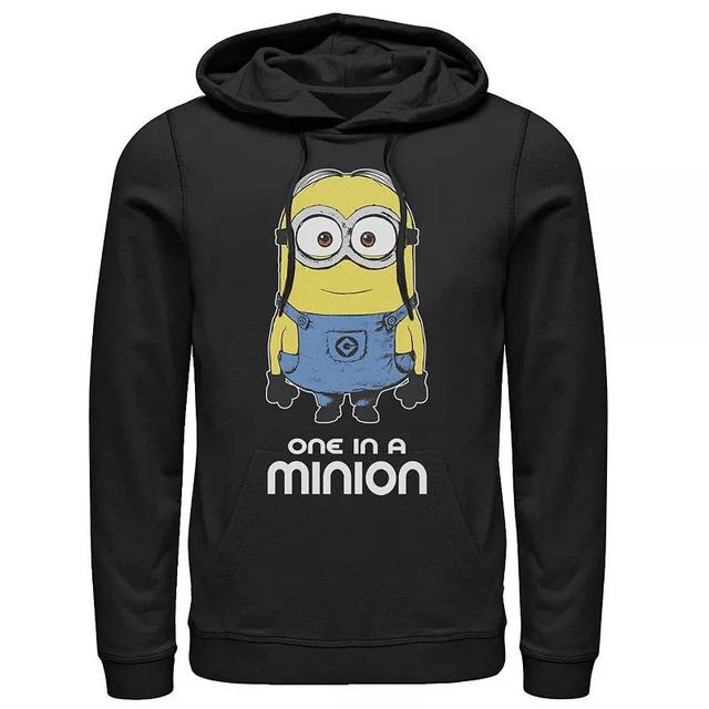 Mens Despicable Me Minions Bob One In A Minion Hoodie Product Image