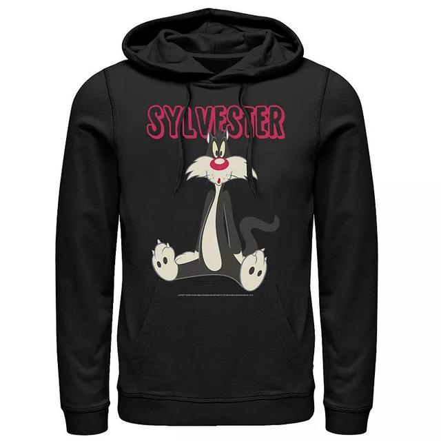 Mens Looney Tunes Sylvester Portrait Hoodie Product Image