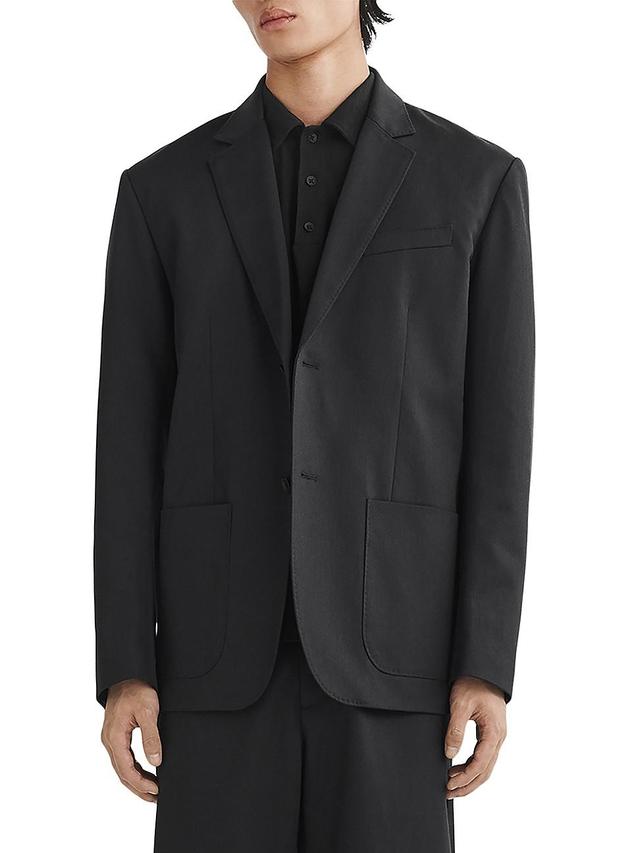 Mens Icon Shift Wool-Blend Blazer Product Image