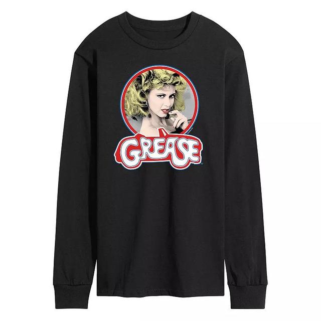 Mens Grease Sandy Long Sleeve Tee Black Product Image