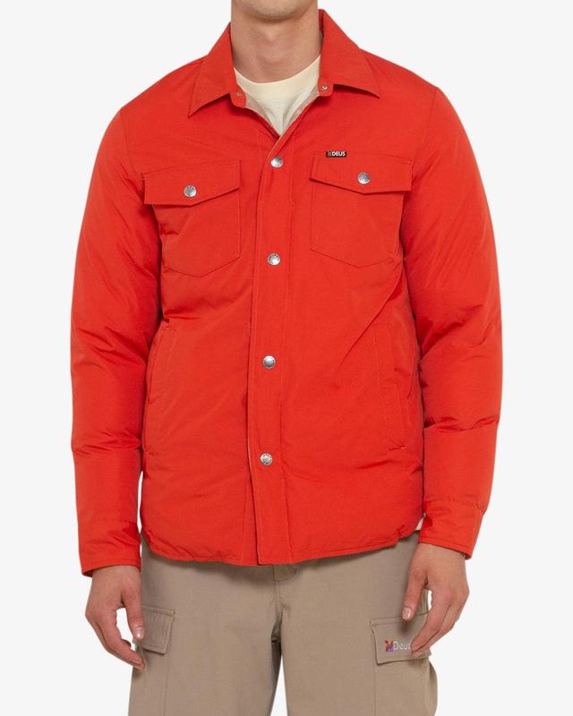 Alpine Padded Overshirt - Red Clay Product Image