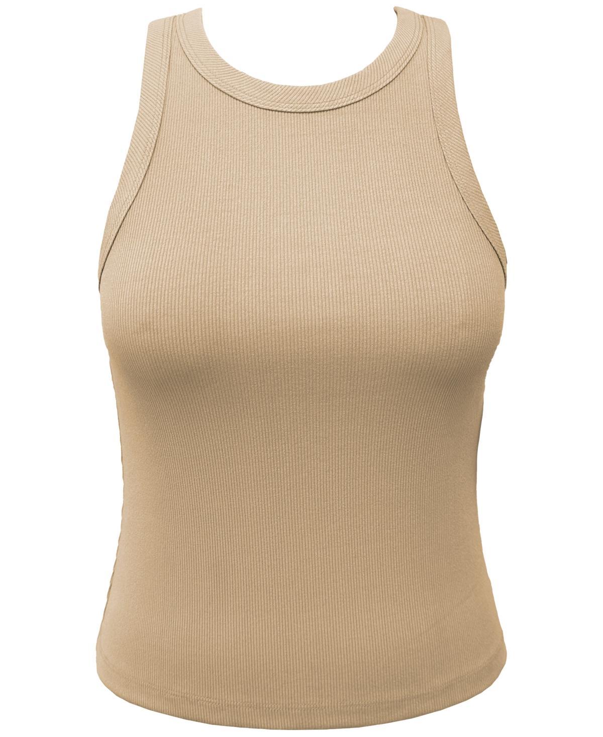 Id Ideology Womens Crewneck Rib-Knit Sleeveless Tank Top, Created for Macys Product Image