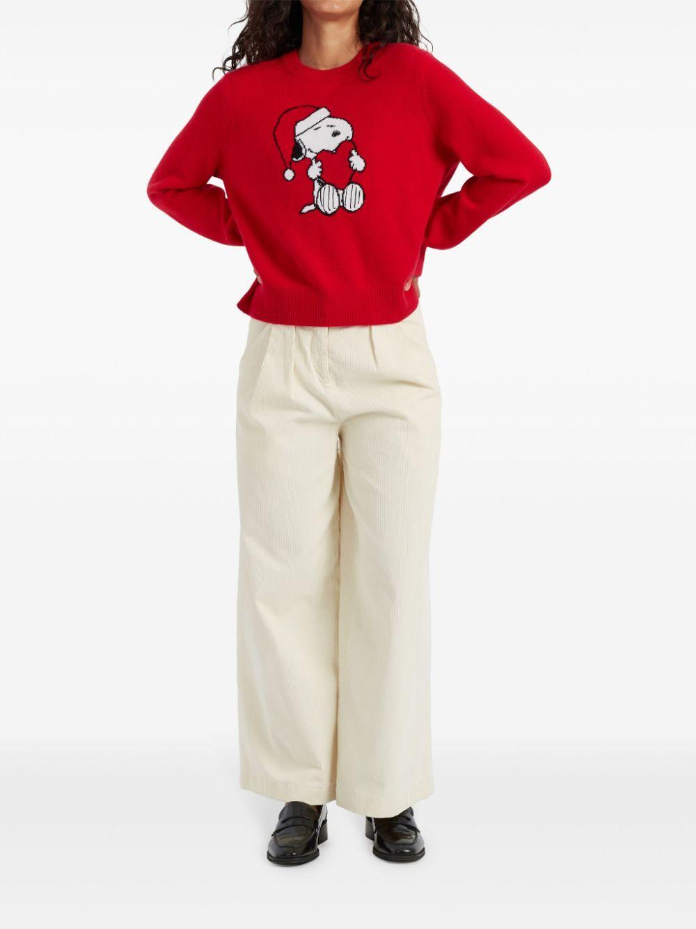 Snoopy Santa sweater Product Image