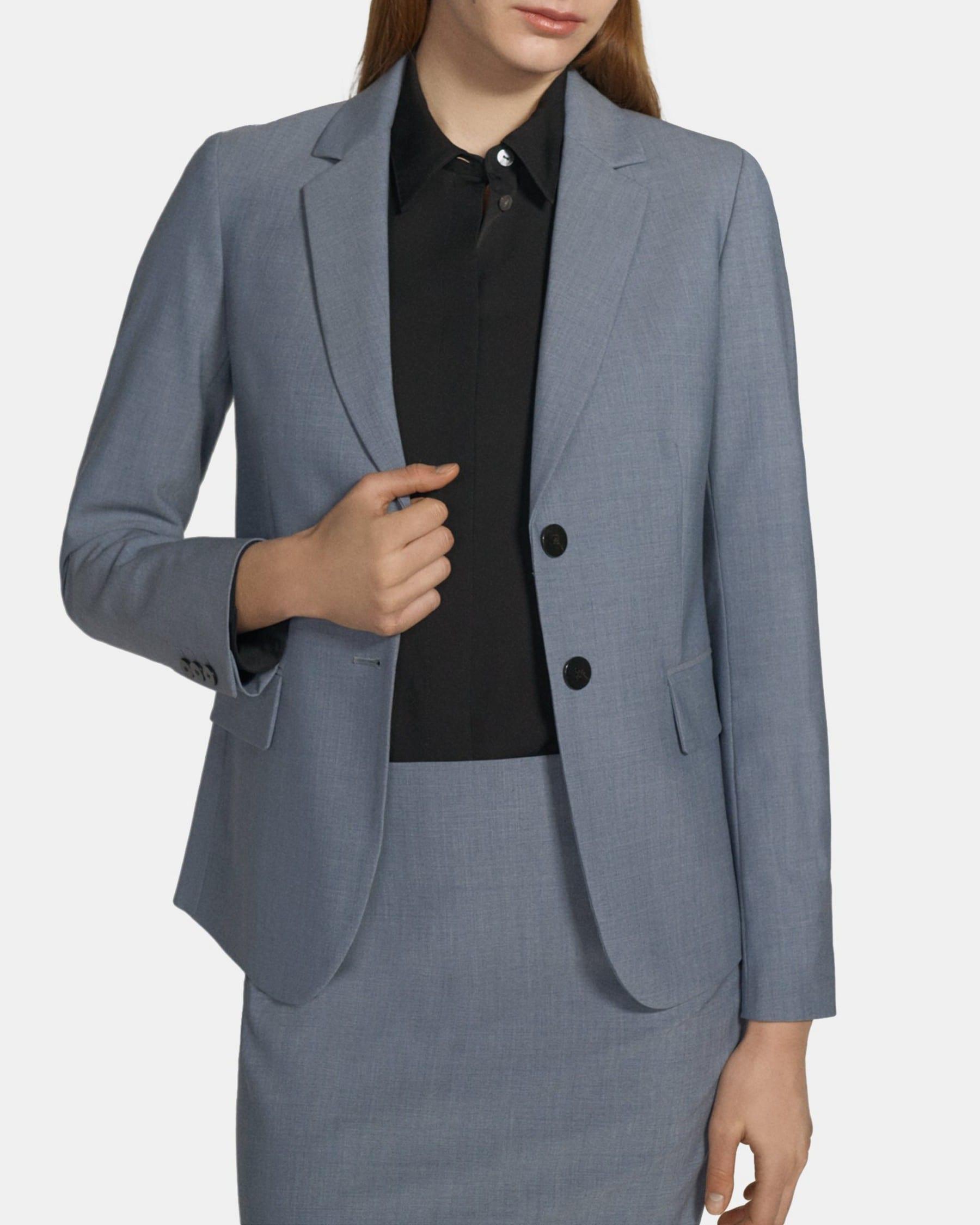 Tailored Blazer in Stretch Wool Product Image