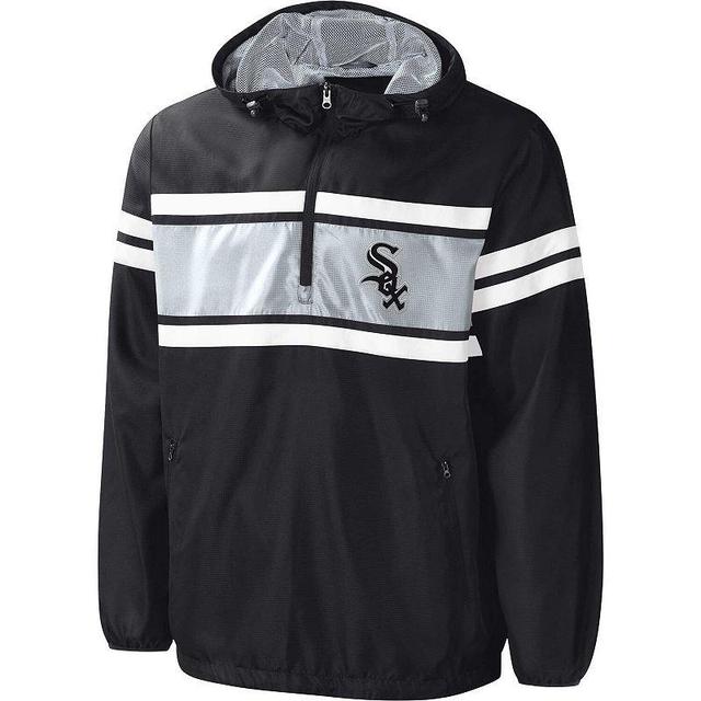 Mens G-III Sports by Carl Banks Chicago White Sox Game Score Half-Zip Windbreaker Product Image