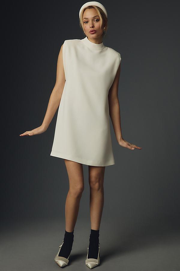 Sleeveless Mock-Neck Mini Dress Product Image