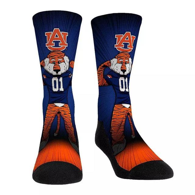 Rock Em Socks Auburn Tigers Mascot Pump Up Crew Socks, Mens Product Image