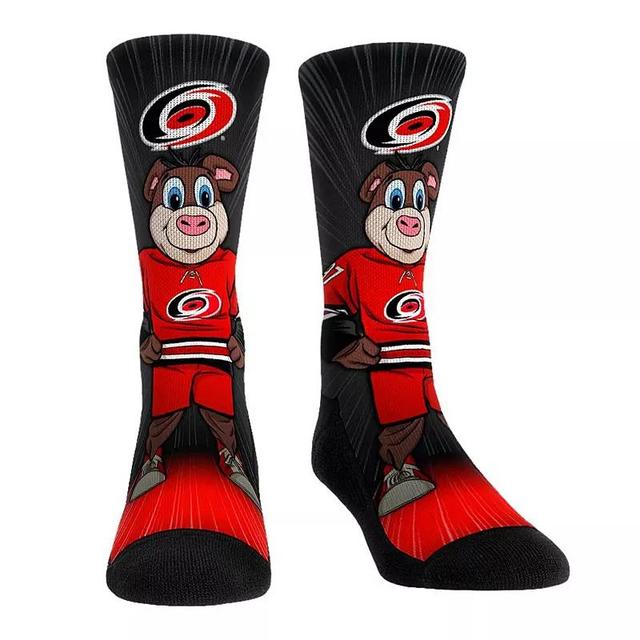 Rock Em Socks Carolina Hurricanes Mascot Pump Up Crew Socks, Mens Product Image