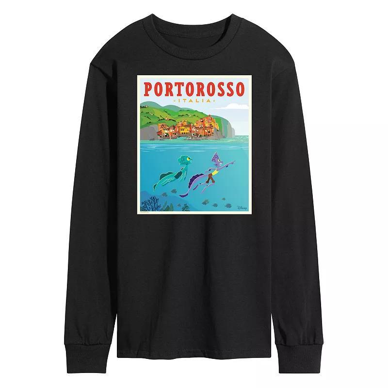 Disneys Luca Mens Italy Postcard Long Sleeve Product Image