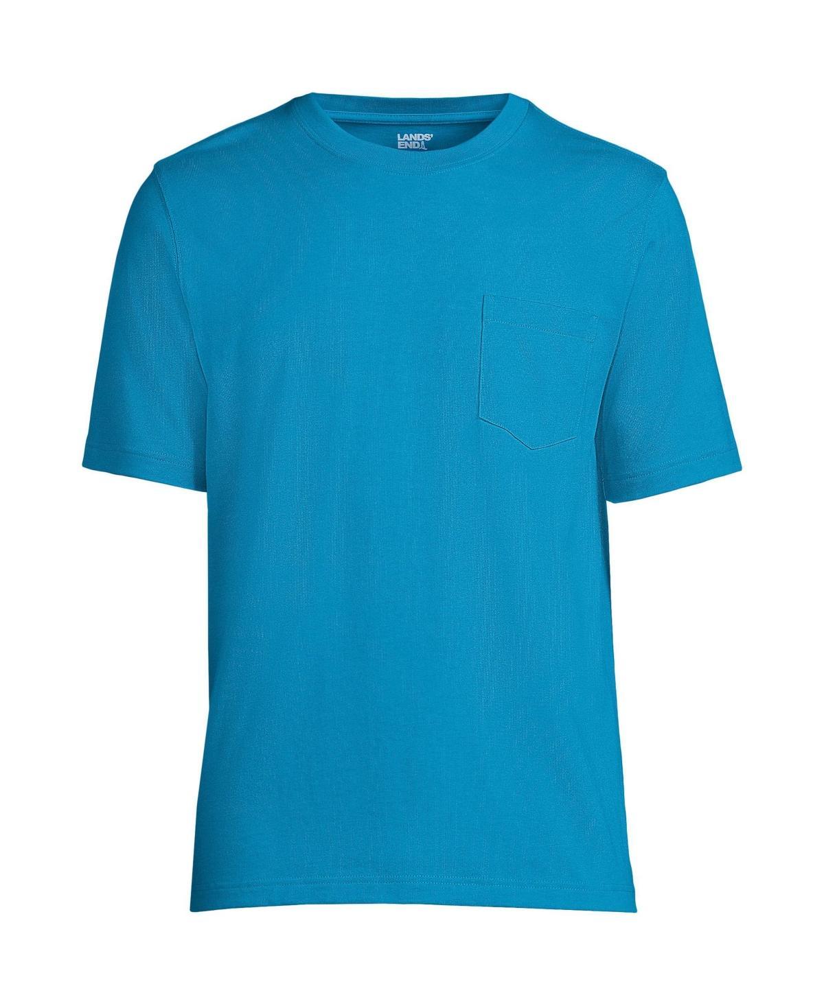 Lands End Mens Super-t Short Sleeve T-Shirt with Pocket Product Image