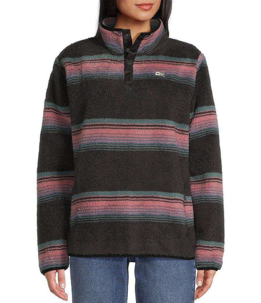 Salty Crew Long Sleeve Calm Seas Striped Cozy Pullover Product Image