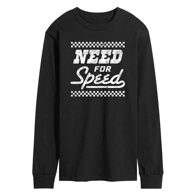 Mens Need for Speed Long Sleeve Graphic Tee Product Image