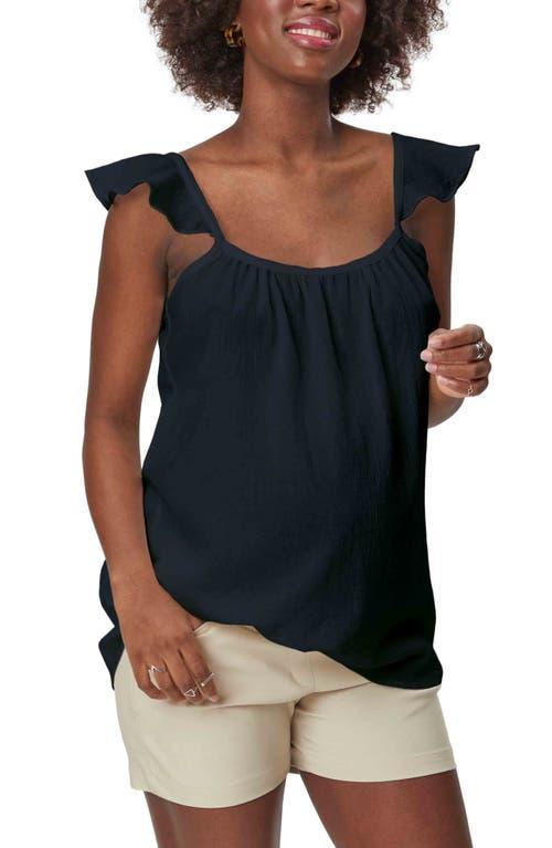 Stowaway Collection Gauze Maternity Top Product Image