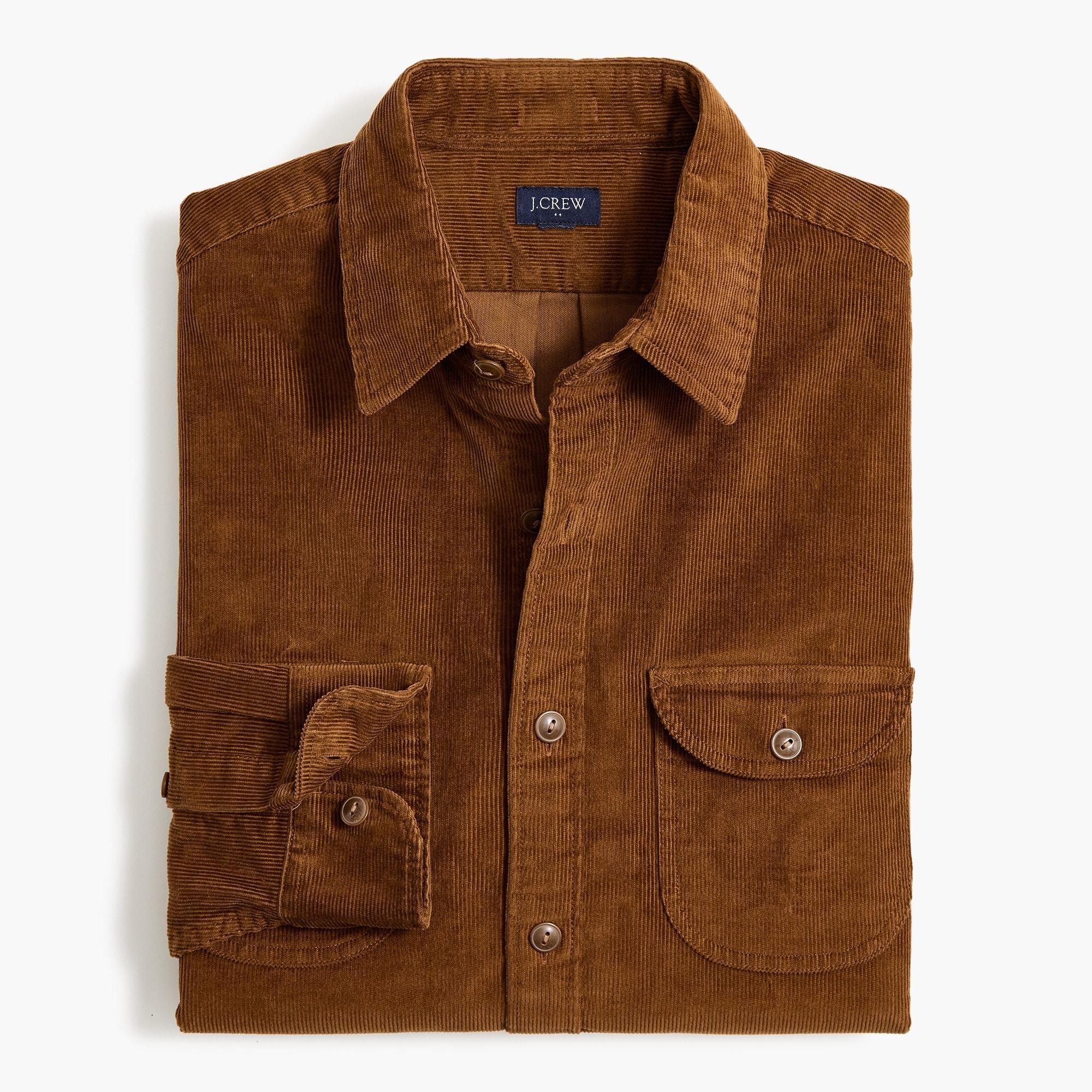 Classic corduroy workshirt Product Image