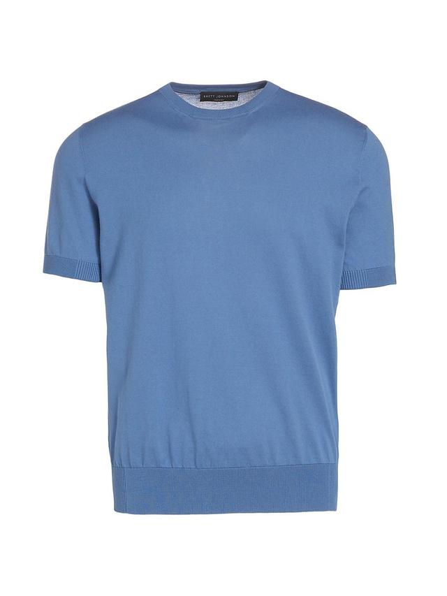 Mens Cotton Crewneck T-Shirt Product Image