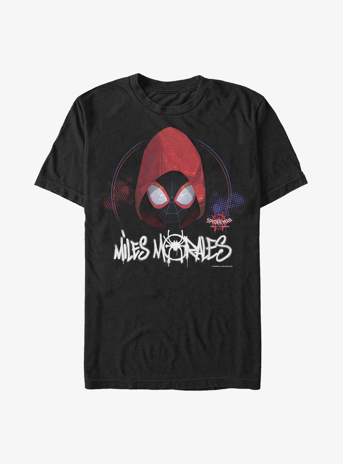 Marvel Spider-Man Hooded Miles Extra Soft T-Shirt Product Image