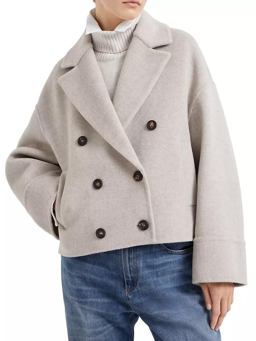 Hand Finished Virgin Wool Coat Product Image