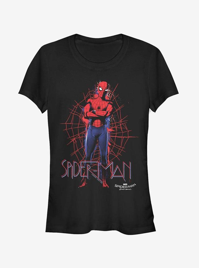 Marvel Spider-Man Homecoming Web Girls T-Shirt Product Image