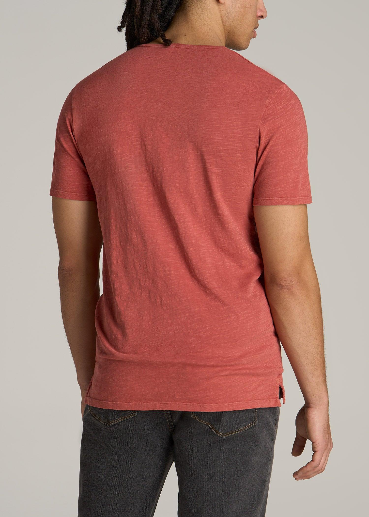 REGULAR-FIT Slub Tee in Charcoal - Tall Men's Shirts Male Product Image