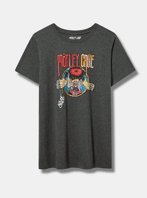 Motley Crue Fit Cotton Crew Tee Product Image