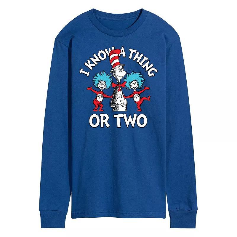 Mens Dr Seuss Know A Thing Or Two Long Sleeve Product Image