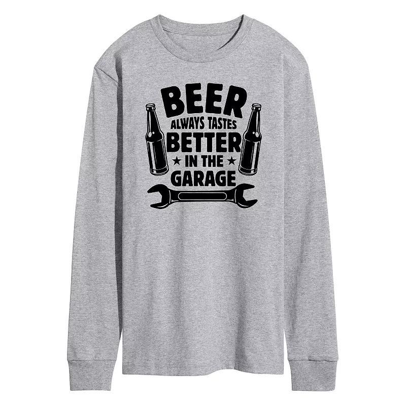 Mens Beer Tastes Better Garage Tee Product Image