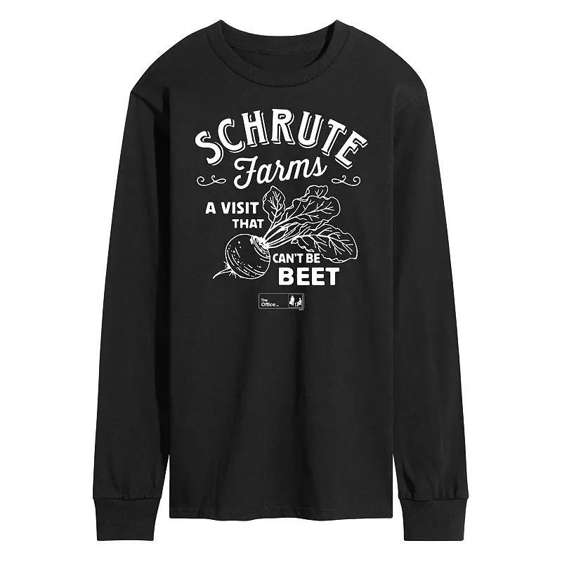 Mens The Office Schrute Farms Long Sleeve Tee Product Image