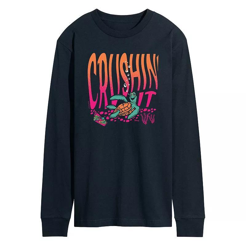 Disney / Pixars Finding Nemo Crush Mens Crushin It Long Sleeve Graphic Tee Product Image