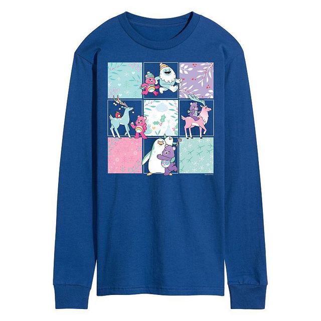 Mens Care Bears Unlock The Magic Grid Long Sleeve Tee Product Image