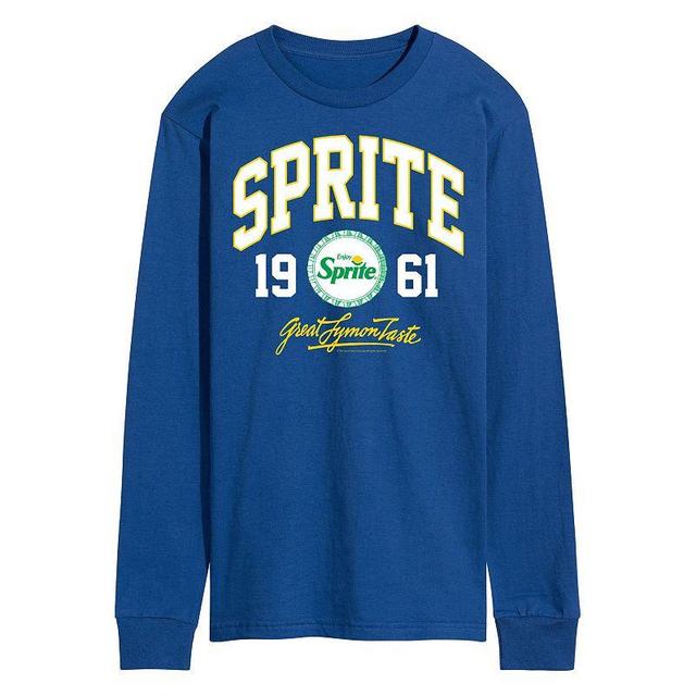 Mens Sprite Collegiate Long Sleeve Graphic Tee Product Image