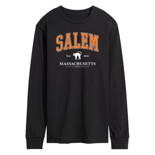 Mens Collegiate Salem Massachusetts Long Sleeve Graphic Tee Product Image