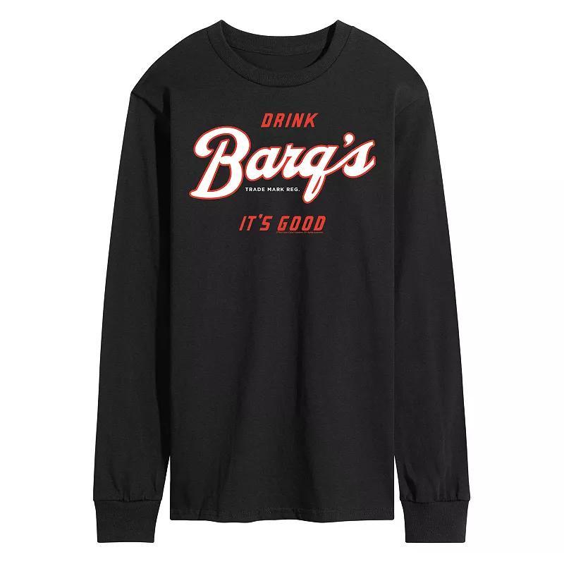 Mens Drink Barqs Its Good Long Sleeve Graphic Tee Black Product Image