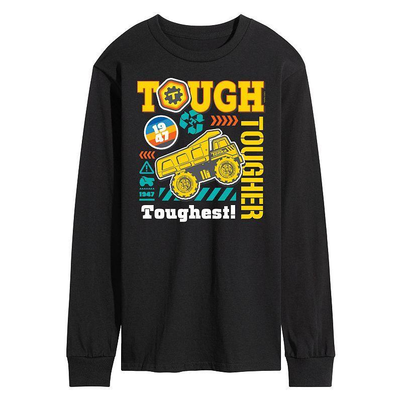 Mens Tonka Tough Tougher Toughest Long Sleeve Graphic Tee Blue Product Image