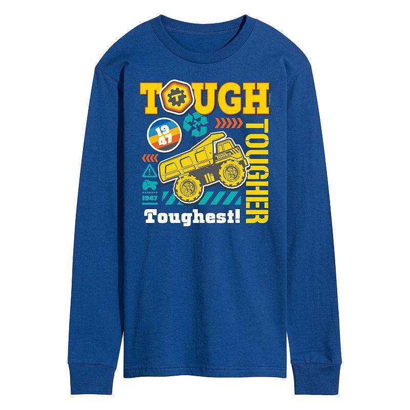 Mens Tonka Tough Tougher Toughest Long Sleeve Graphic Tee Blue Product Image