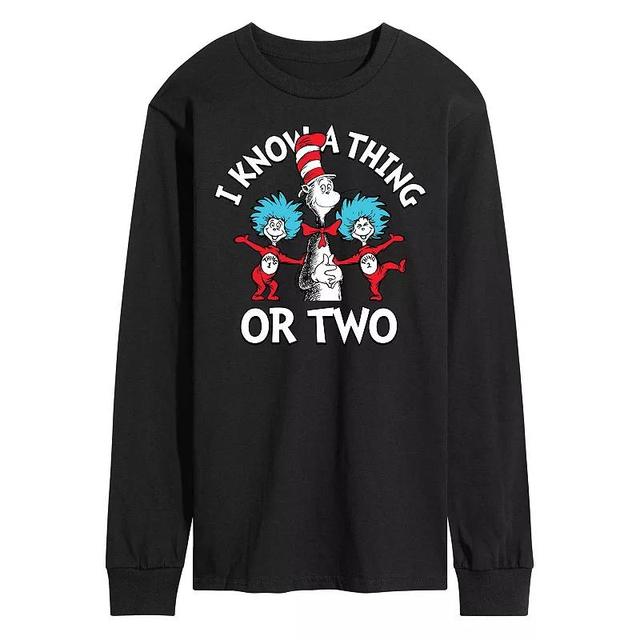 Mens Dr Seuss Know A Thing Or Two Long Sleeve Product Image