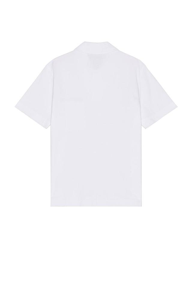 Palm Angels Polo White. (also in ). Product Image