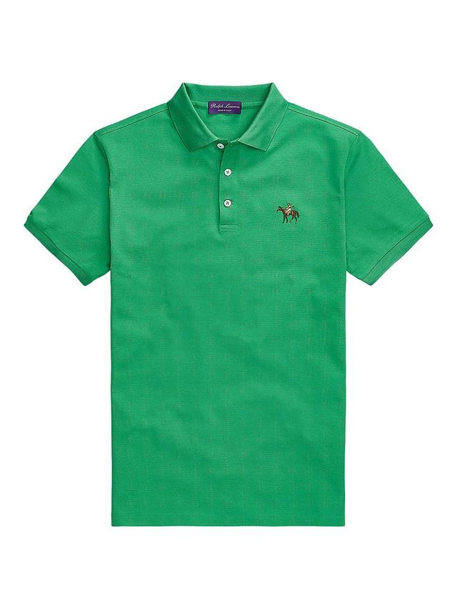 Ralph Lauren Purple Label Standing Horse Cotton Piqu Polo Product Image