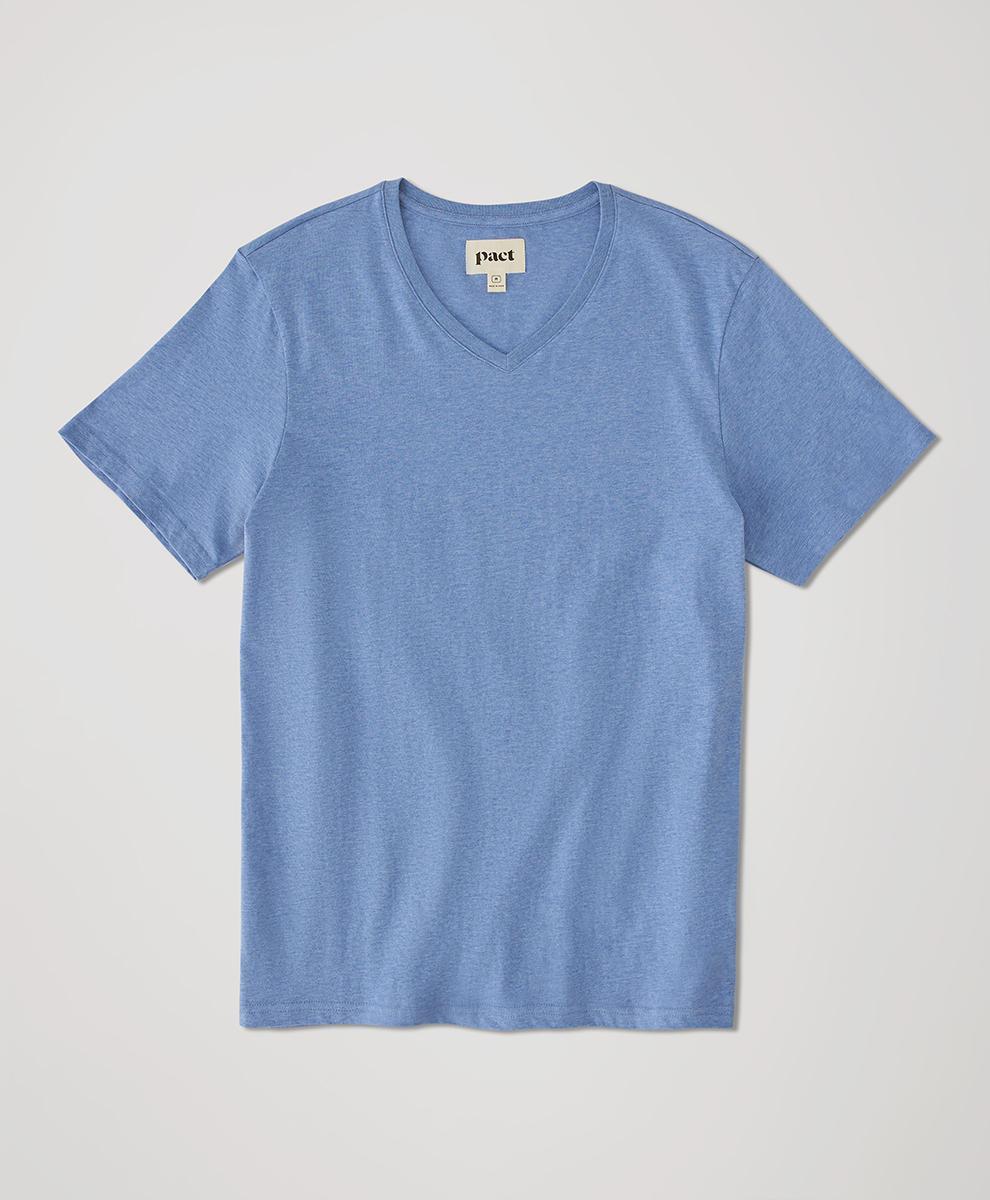 Mens Softspun V-Neck Tee XL Product Image