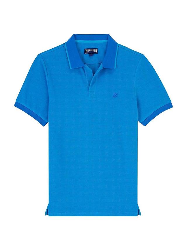 Mens Cotton Polo Shirt Product Image