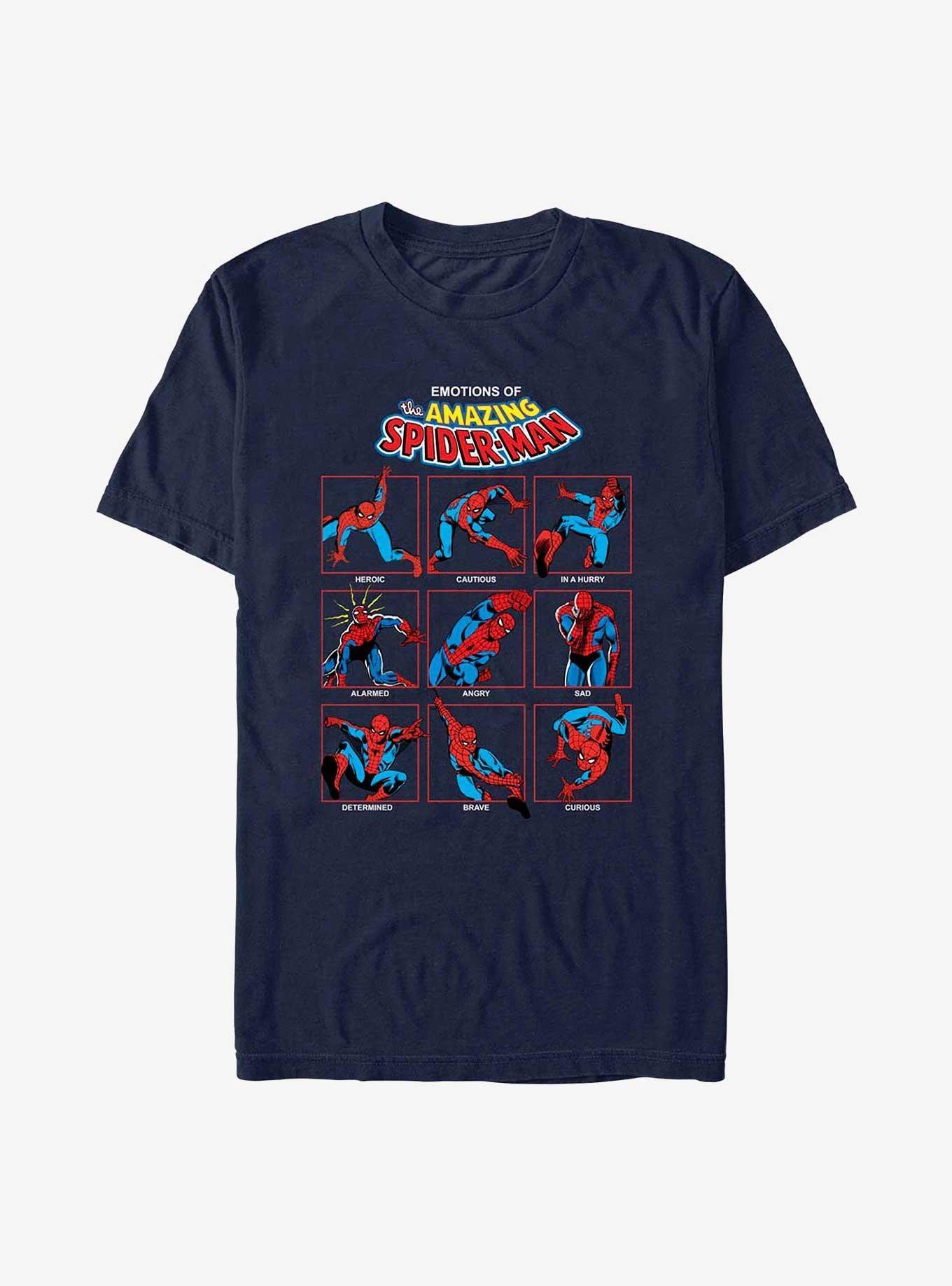 Marvel Spider-Man Spidey Emotions T-Shirt Product Image