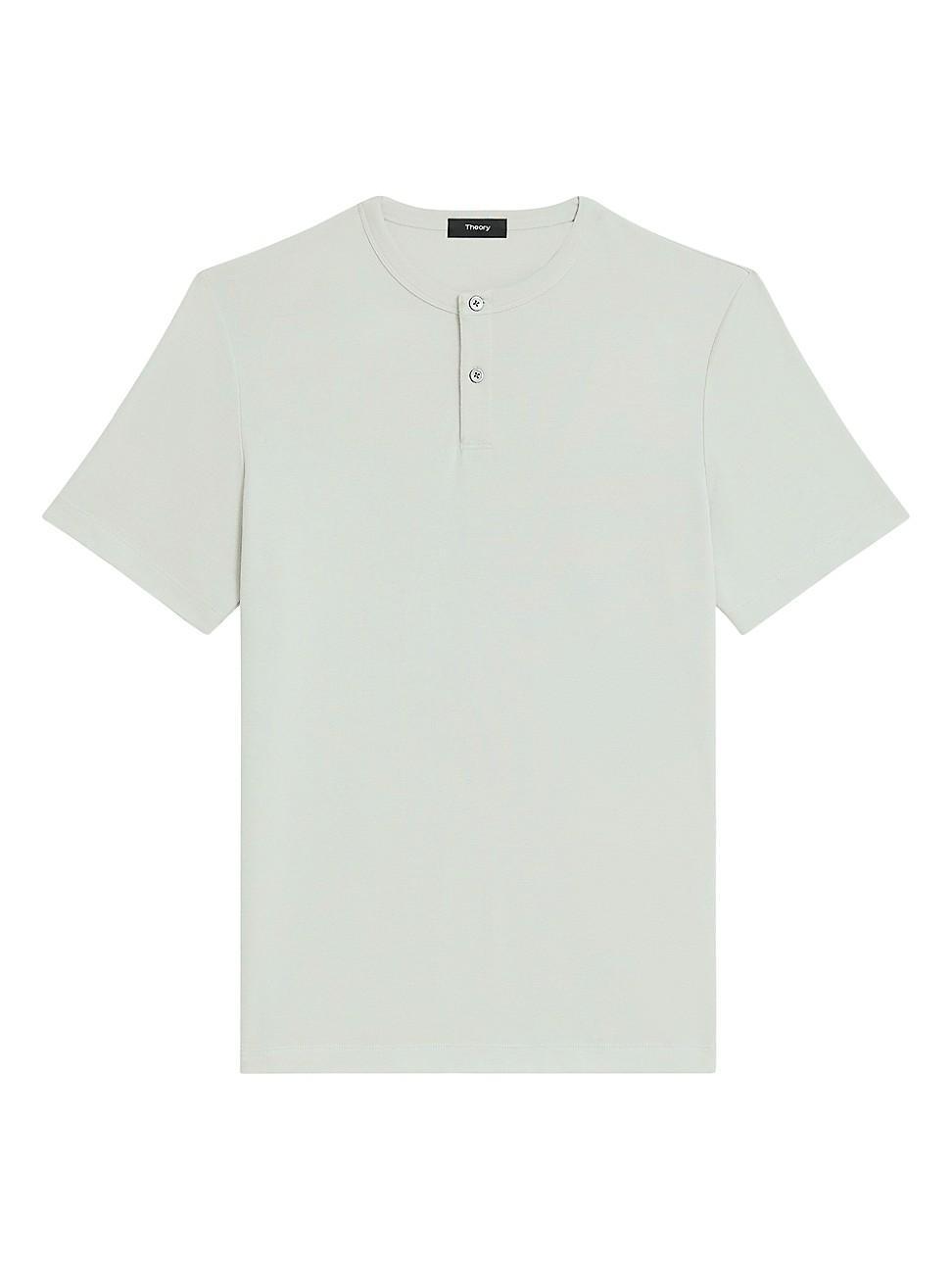 Mens Short-Sleeve Henley Product Image