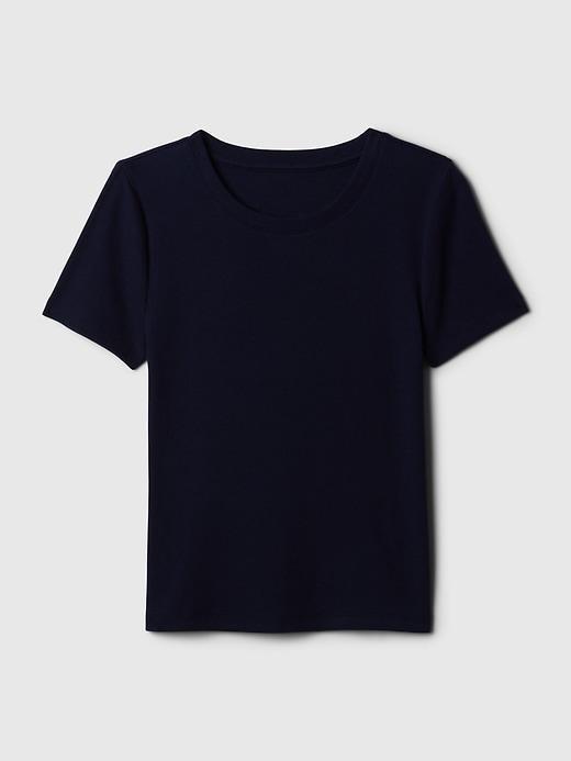 Modern Rib Cropped T-Shirt Product Image