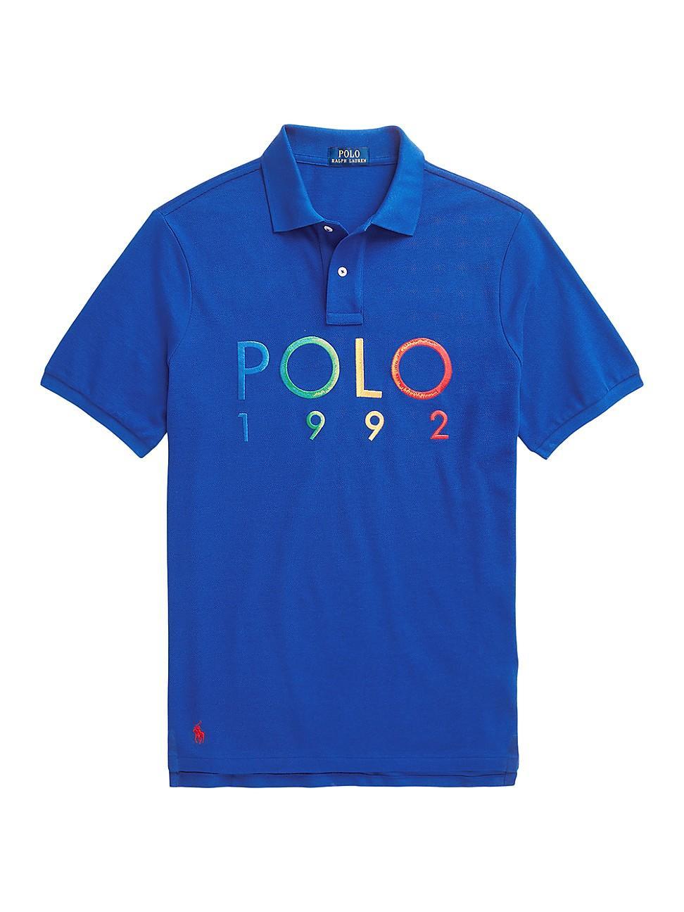 Polo Ralph Lauren Classic Fit Polo 1992 Mesh Short Sleeve Polo Shirt Product Image