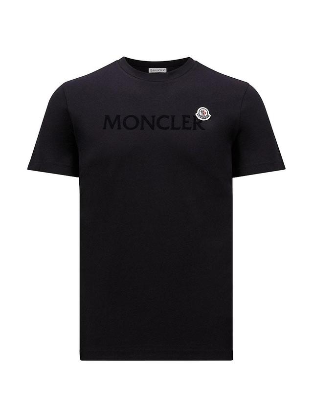 Mens Cotton Logo Short Sleeve T-Shirt Product Image