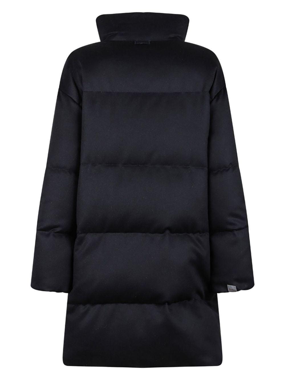 MAX MARA High-neck Puffer Coat In Black Product Image