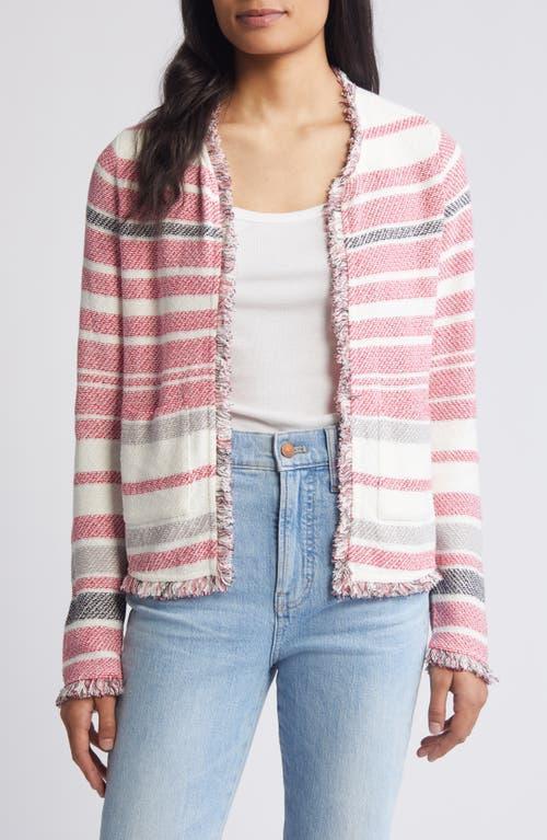 NIC+ZOE Heat Dash Metallic Knit Blazer Product Image