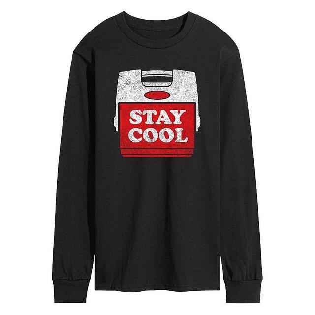 Mens Stay Cool Long Sleeve Tee Product Image