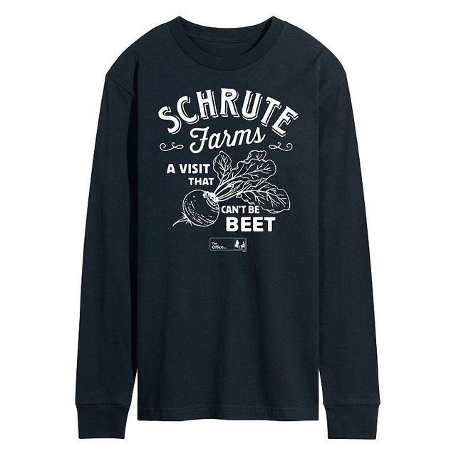 Mens The Office Schrute Farms Long Sleeve Tee Product Image