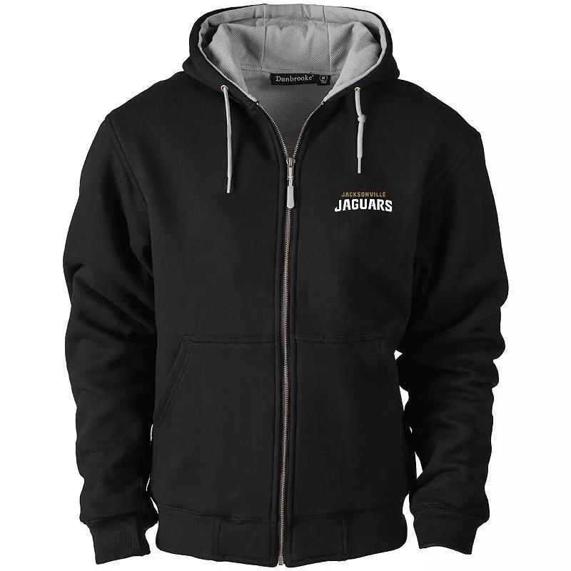 Mens Black Jacksonville Jaguars Craftsman Thermal Lined Full-Zip Hoodie Product Image