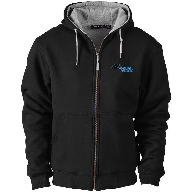 Mens Dunbrooke Carolina Panthers Craftsman Thermal-Lined Full-Zip Hoodie Product Image